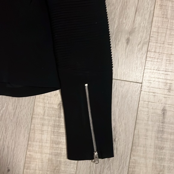 Aritzia Wilfred Montesson Moto Crepe Jacket - Picture 12 of 14